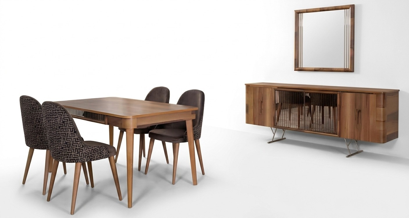 Komplett Sets Esszimmer Set Esstisch 6x Stuhl Garnitur Tisch Gruppe 7tlg. Sets