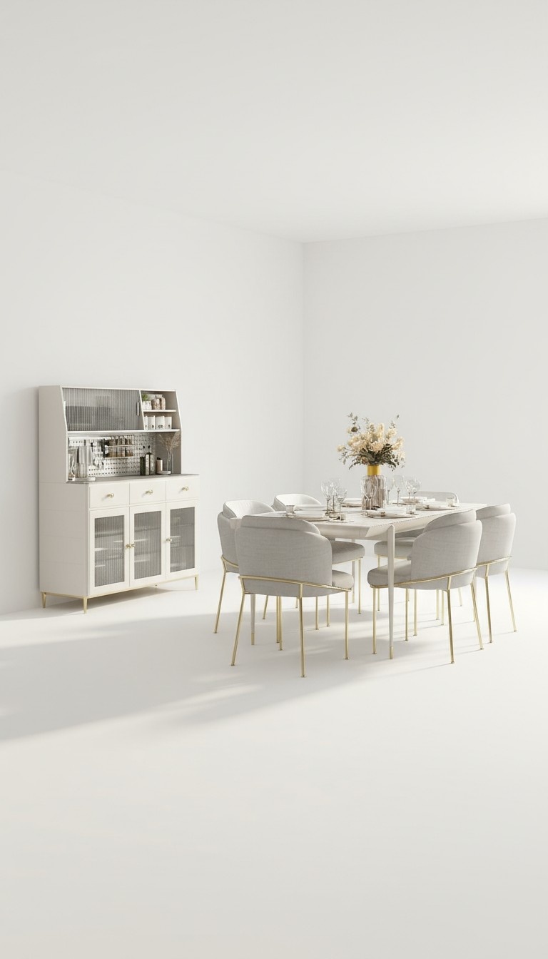 Komplette Esszimmer Garnitur Tisch 6x Lehnstuhl Stühle Luxus Essgruppe Set 7tlg.