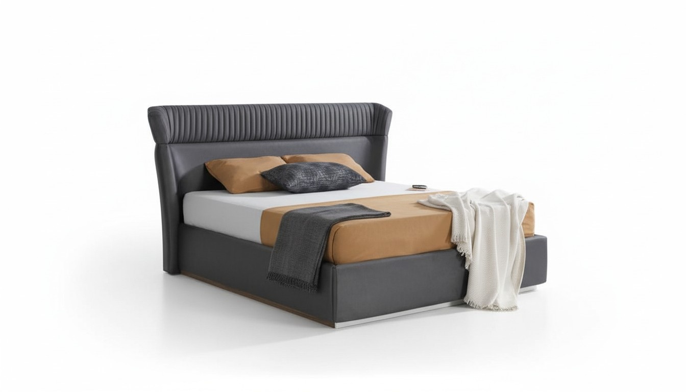 Komplettes Schlafzimmer Bett 2x Nachttische Set Kommode Sets Schlaf 4tlg