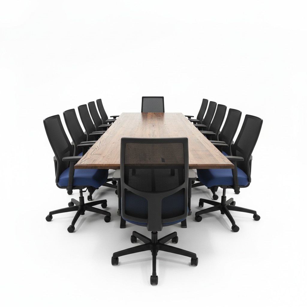 Konferenz Besprechnung Tisch Echtes Holz Massive Möbel Tische Esstzisch 300x120