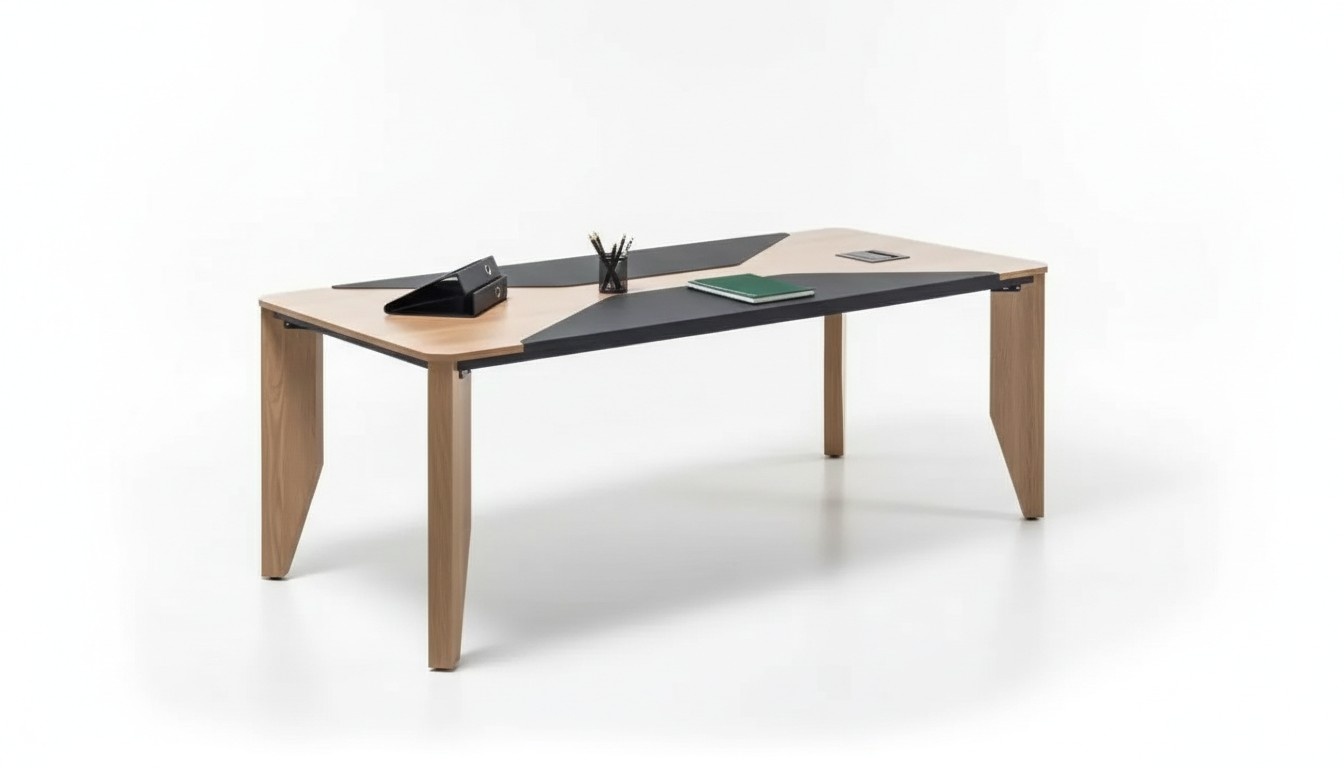 Konferenztisch Büro Möbel Einrichtung Bürotisch 220x100 Konferenztisch
