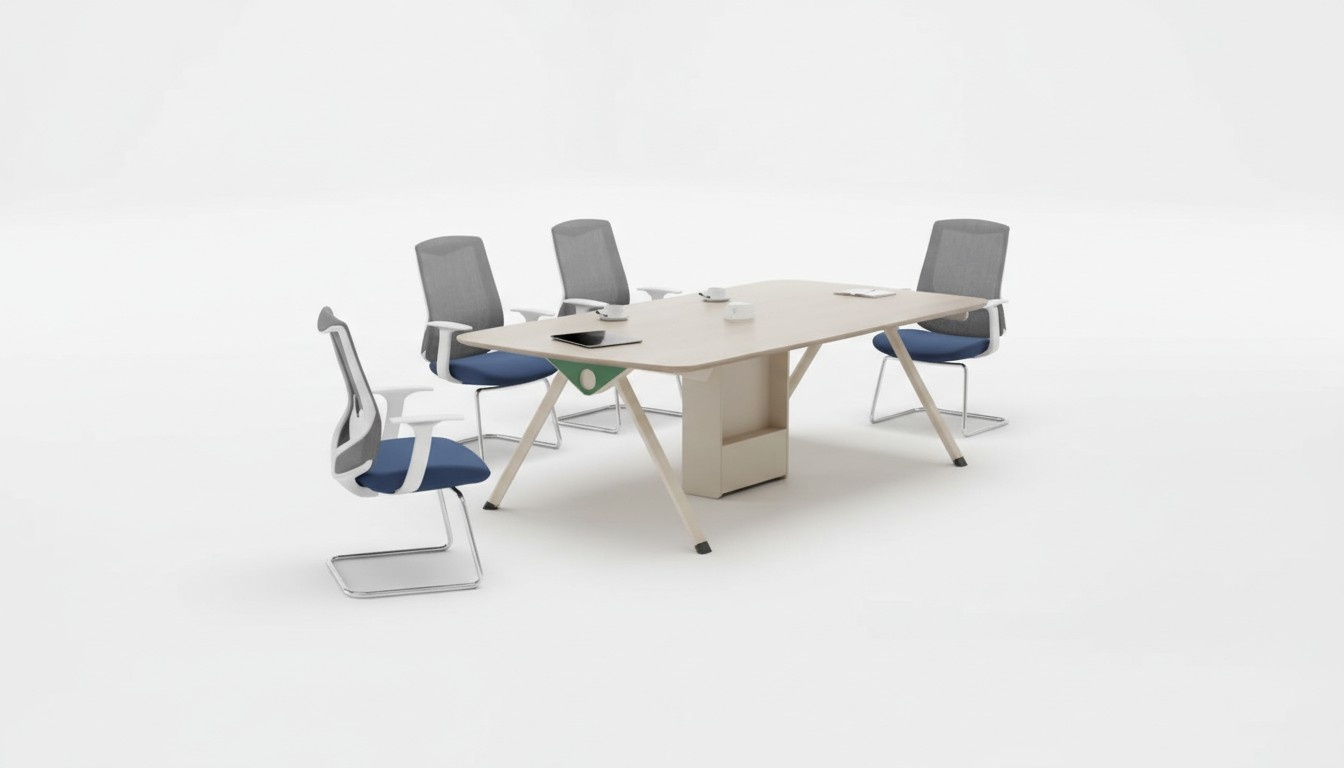Konferenztisch Holz Büromöbel Design Tisch Einrichtung Arbeitszimmer