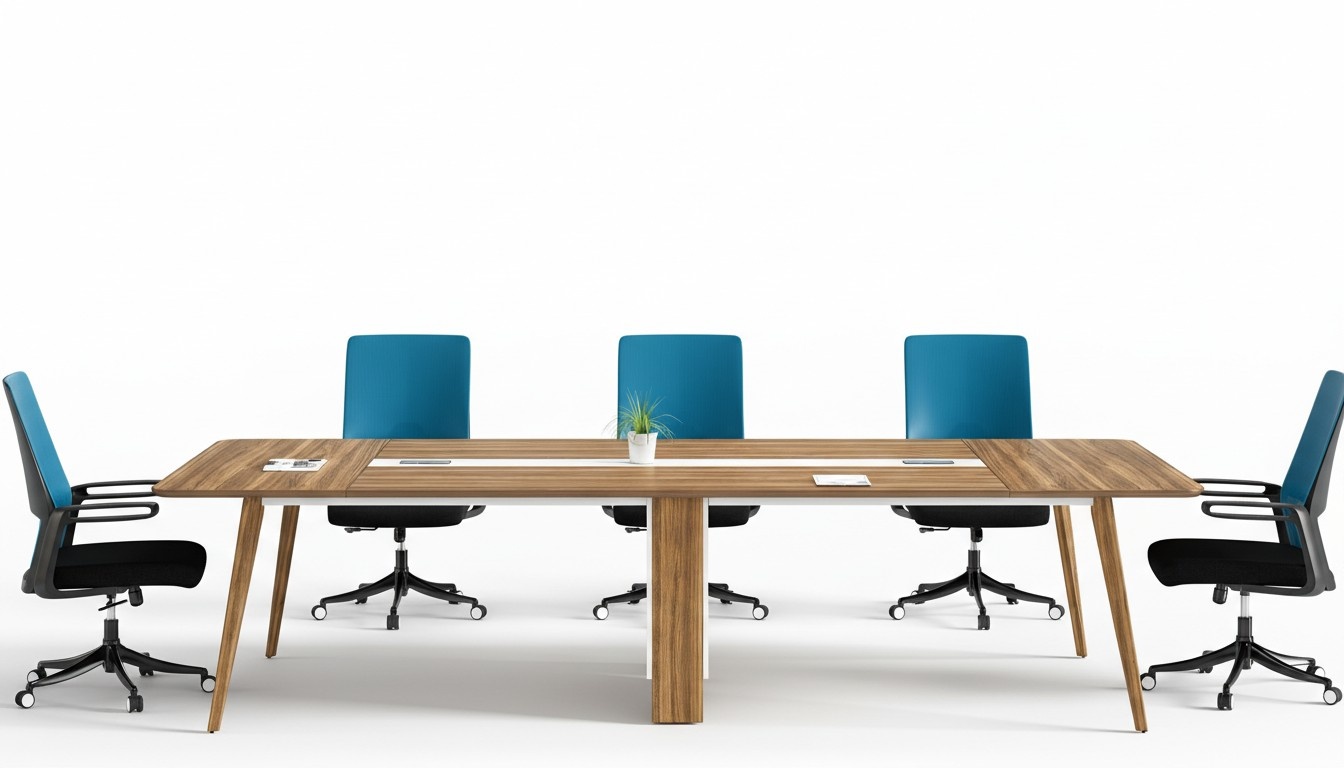 Konferenztisch Modern Büro Tische Besprechungstisch Meeting 320cm groß Tisch neu