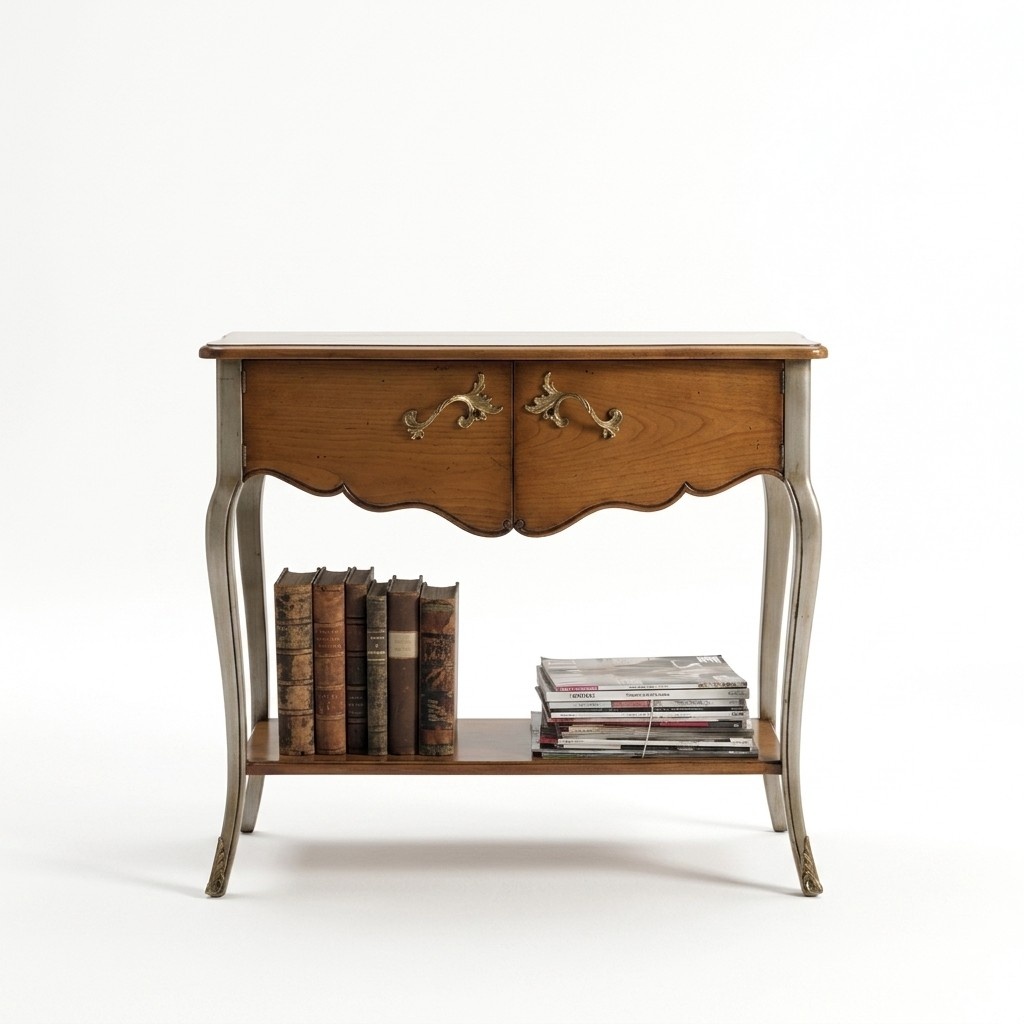 Konsole Konsolen Tische Möbel Holzkonsole Telefon Beistell Italienische