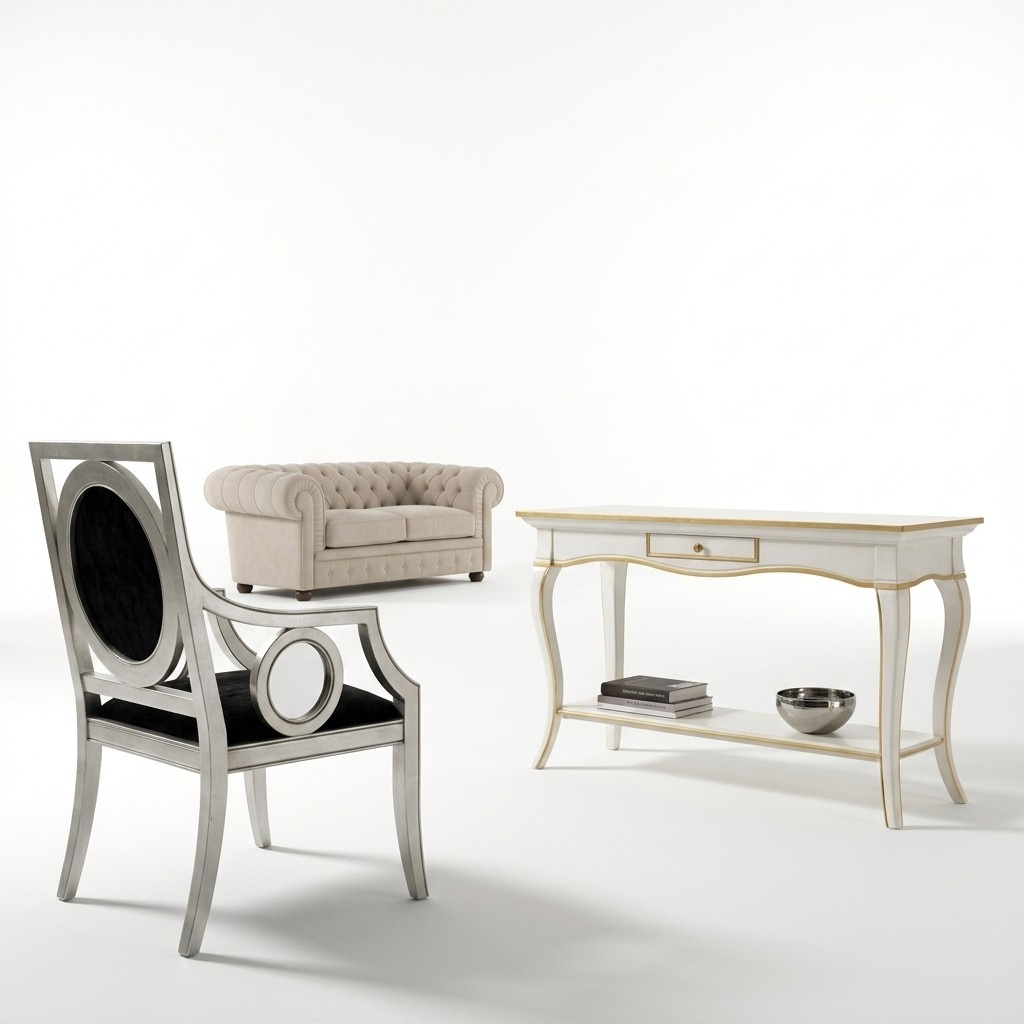 Konsolen Nachttisch Schlafzimmer Beistelltisch Modern Design Möbel Holz