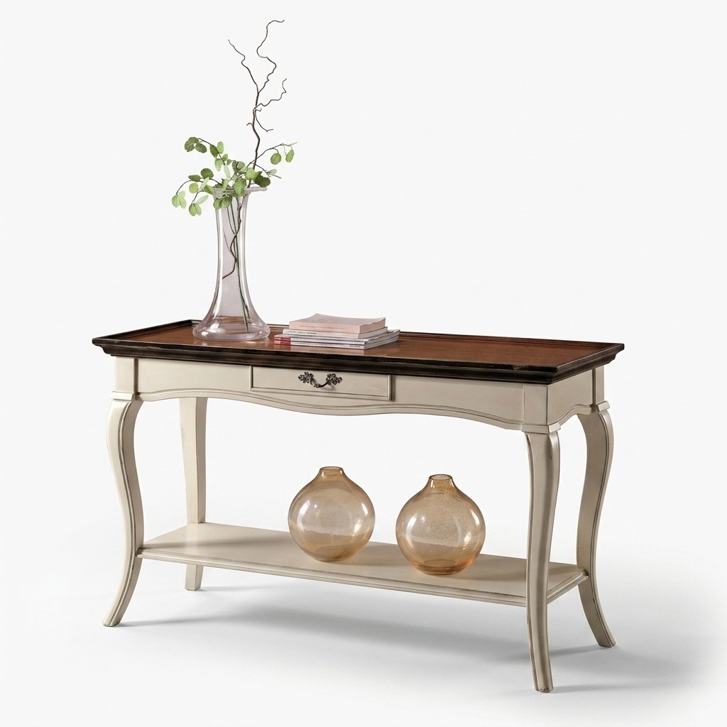Konsolen Nachttisch Beistelltisch Modern Design Möbel Holz Weiß Neu