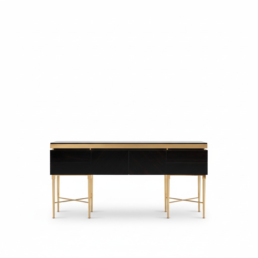 konsolen Tisch Design Möbel Tische Sideboard Medusa Luxus Wohnzimmer Lowboard
