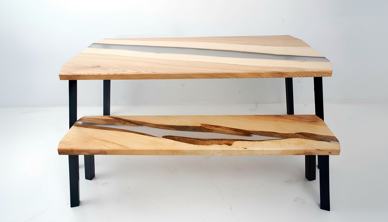 Konsolentisch Beistell Tisch Sideboard Konsolentisch Wandtische Epoxy Neu Epoxid