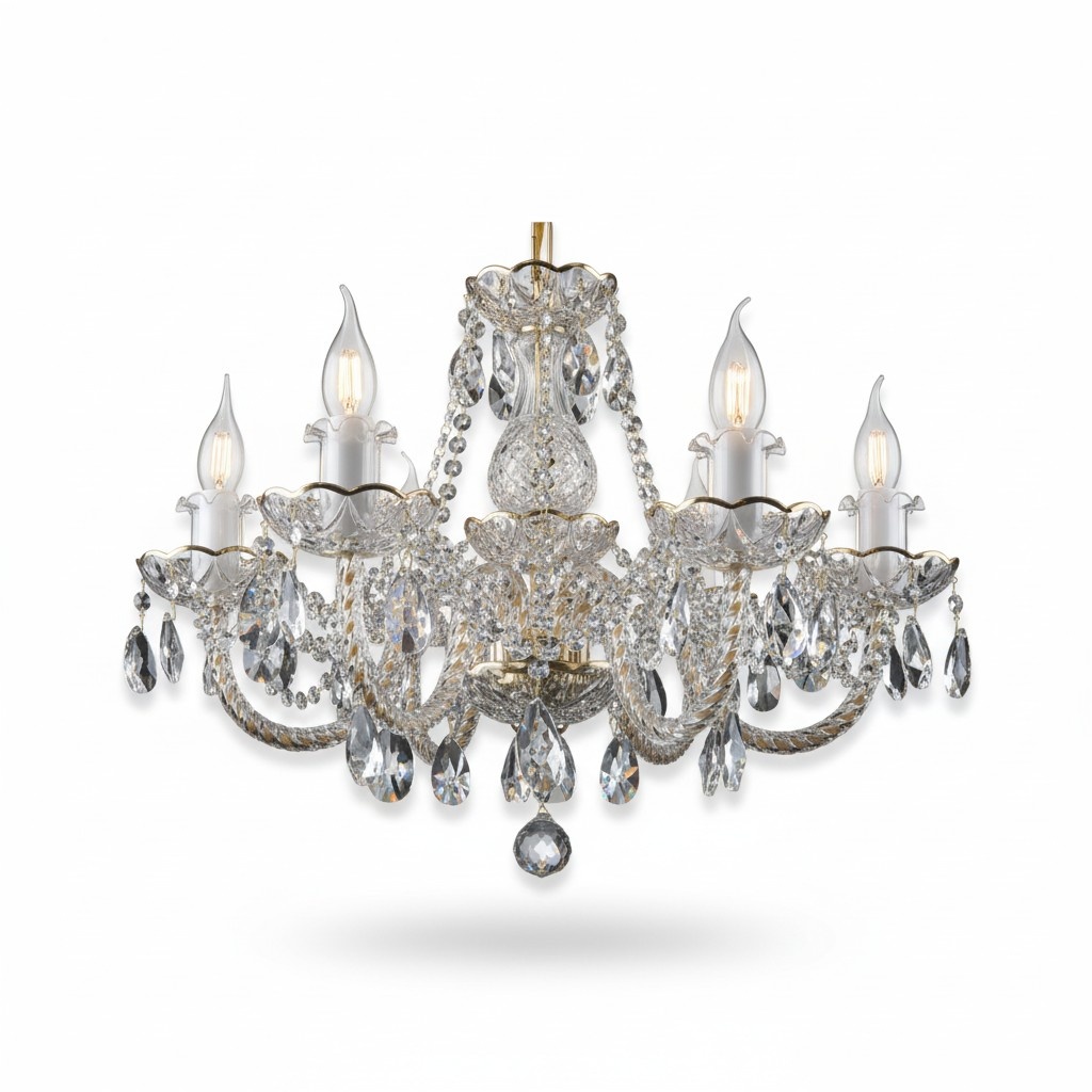 Kron Leuchter Lampe Decken Kristall Beleuchtung Klassik Leuchte Leuchten