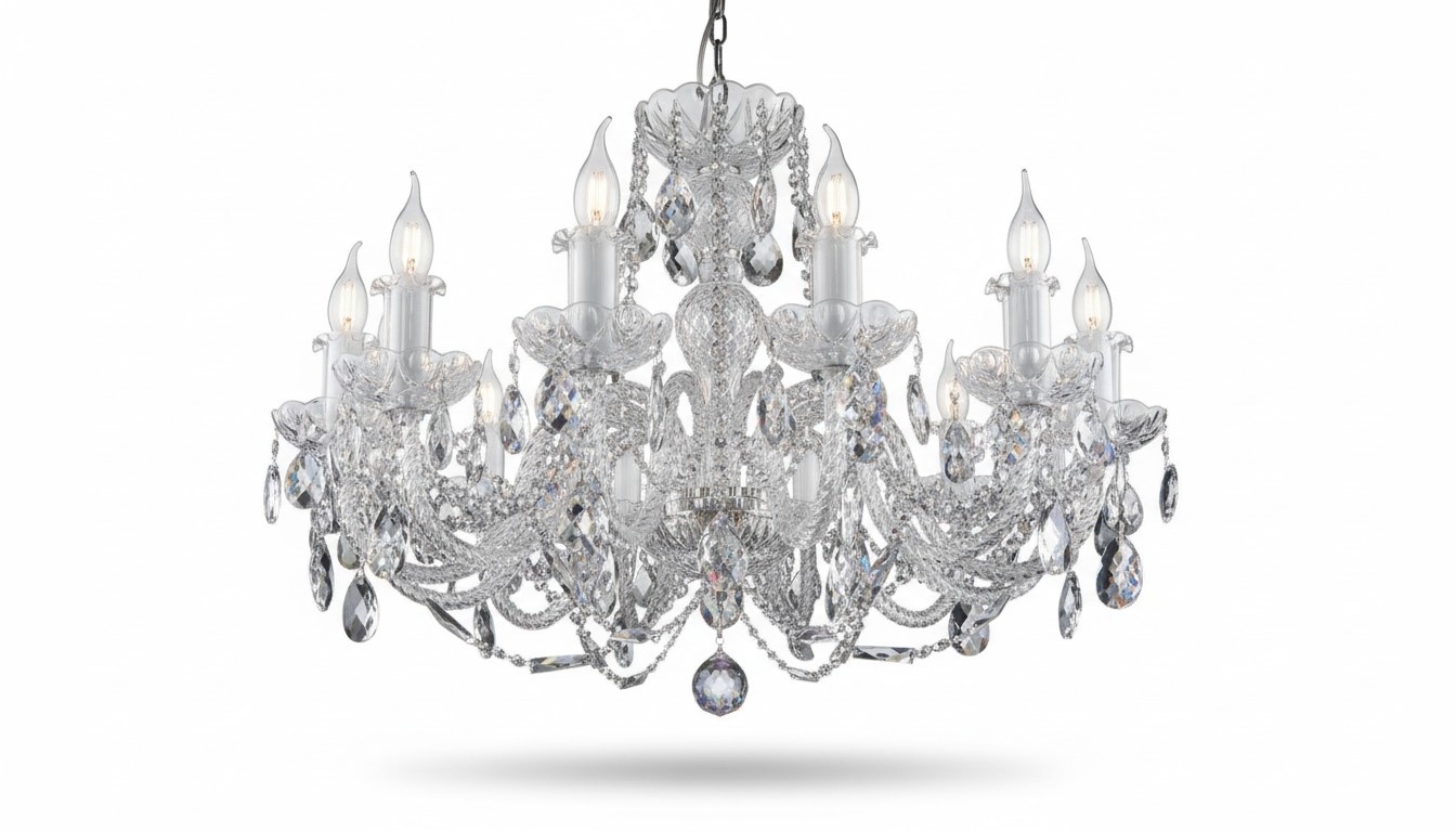 Kron Leuchter Lampe Leuchte Decken Lampen Kristall Leuchten Beleuchtung