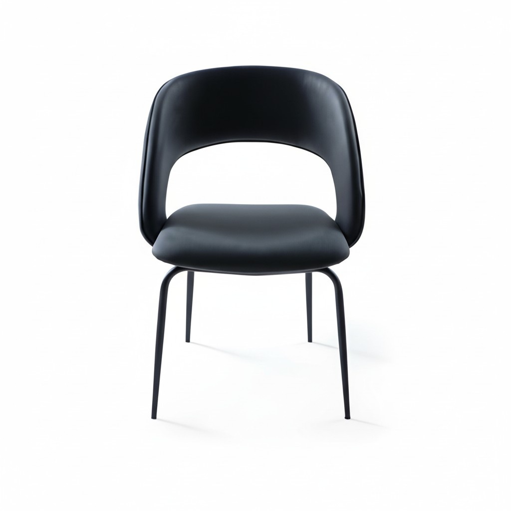 Küchenstuhl Stuhl Esszimmer Polsterstuhl Schwarz Esszimmerstuhl Lehnstuhl