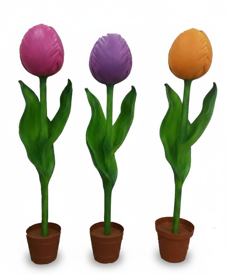 Laden Dekoration Garten Tulpe Figur Statue Skulptur Deko Statuen Figuren