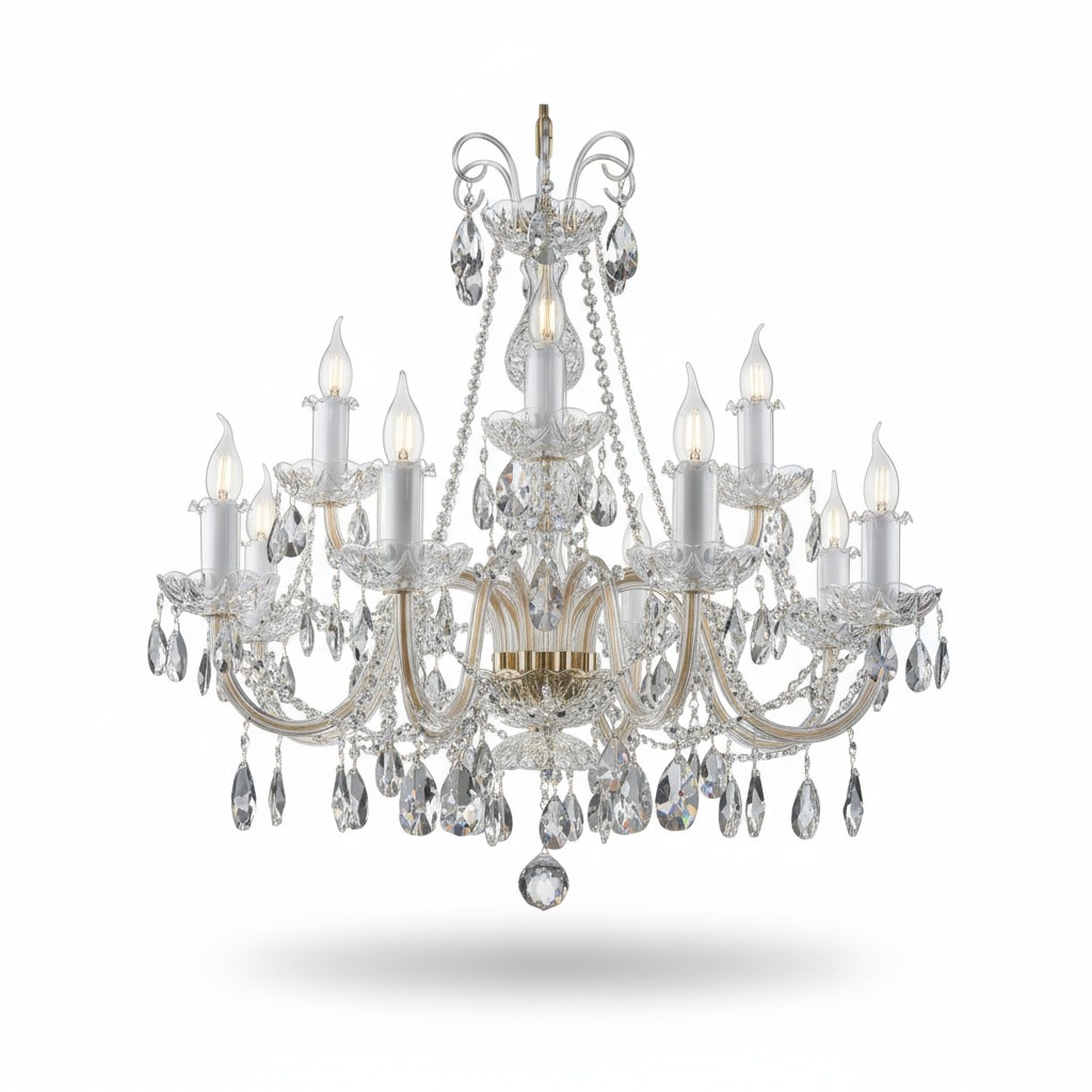 Lampe Luster Hänge Lampen Kronleuchter Leuchte Decken Leuchten