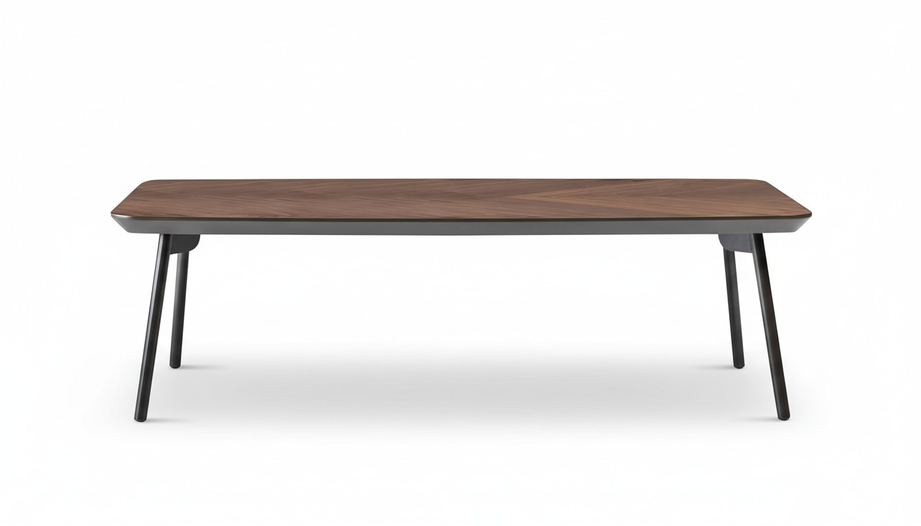 Langer Couchtisch Beistelltisch Kaffetisch Holztisch Holz Braun Brandneu