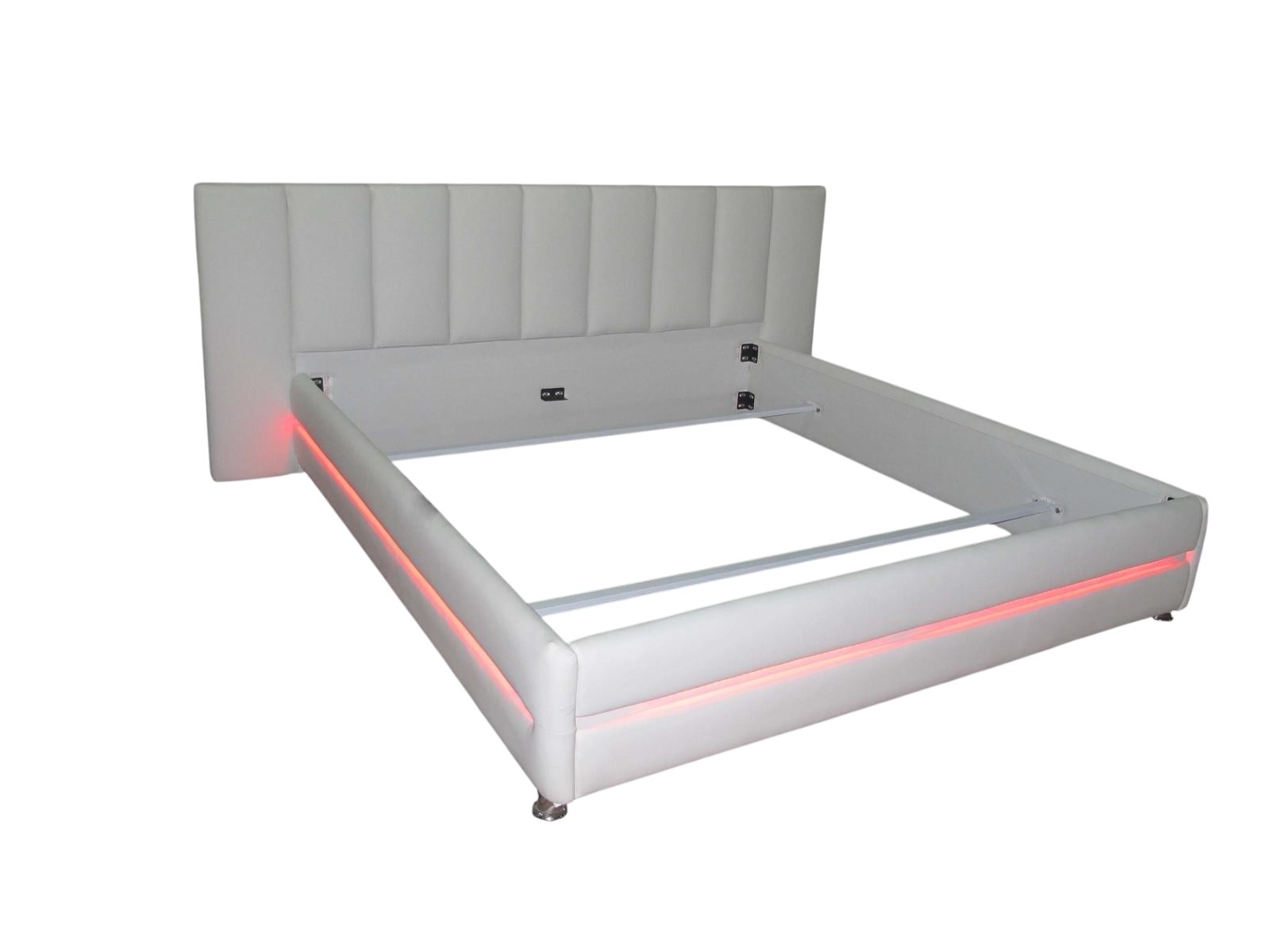 Leder Design Bett Doppel Luxus Ehe Modernes Hotel Gestell Schlaf Zimmer Betten