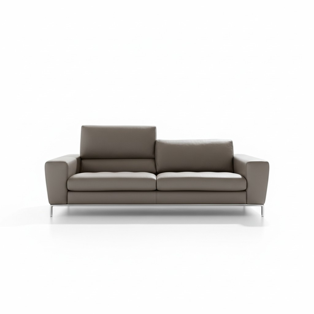 Leder Dreisitzer Luxus Sofa 3 Sitz Sofas Sitz Design Couch Möbel Grau Prianera