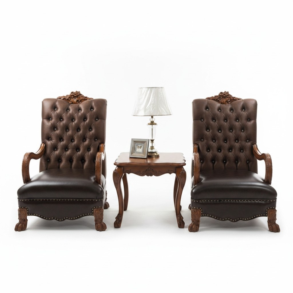 Leder Lounge Neu Chesterfield Sessel Designer Stuhl Polster Relex Stoff Textil