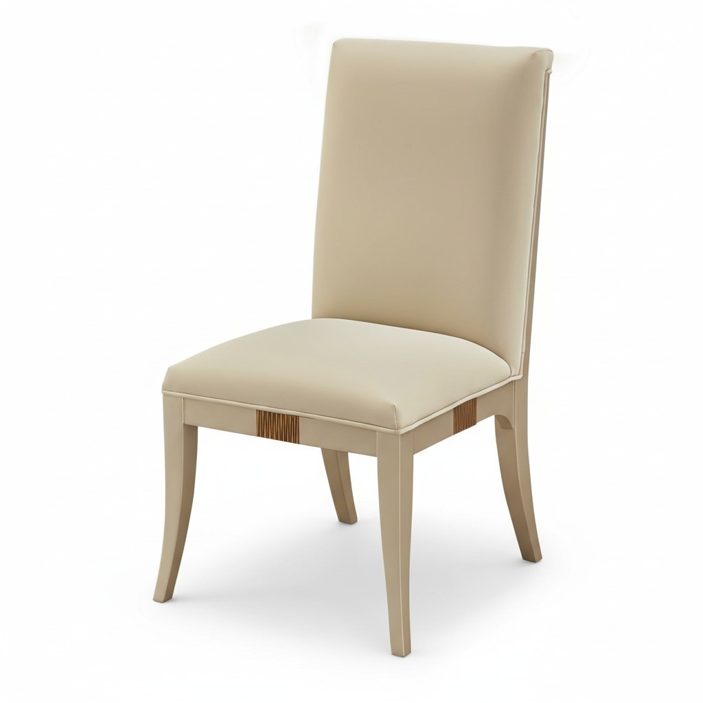 Leder Stuhl Sessel Polster Luxus Stuhl Designerstuhl Esszimmer Holzstühle Design