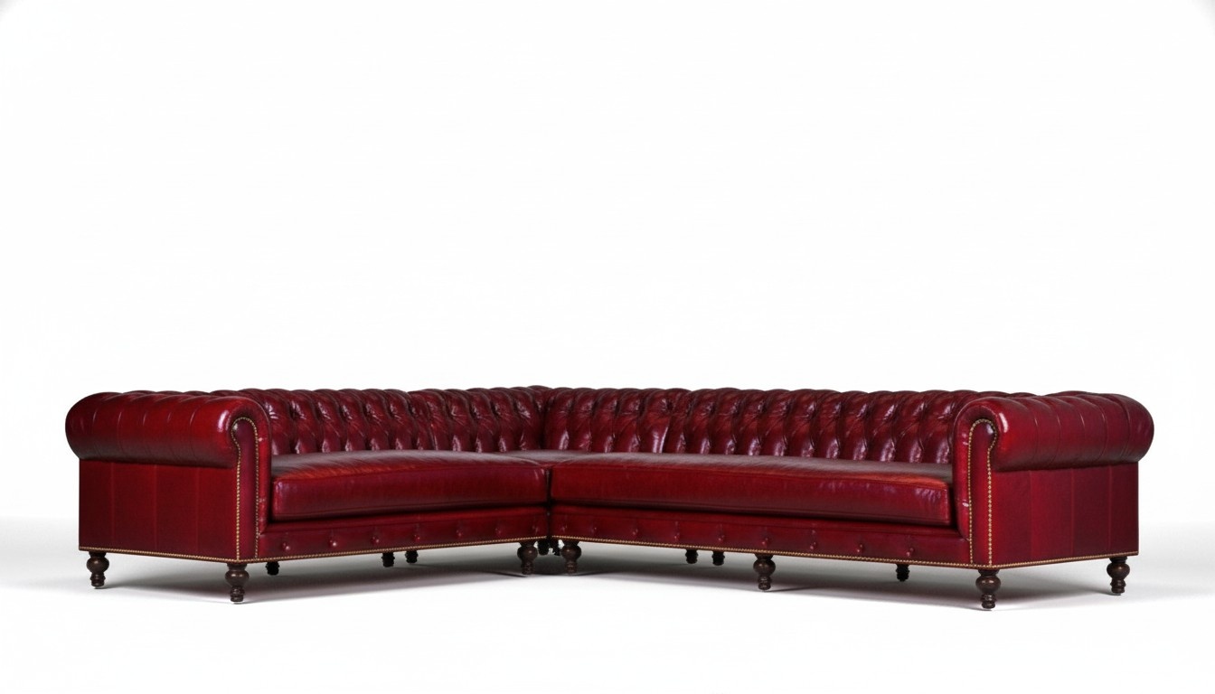 Ledersofa Chesterfield Sofa Couch Poster Eckgarnitur Eckcouch Sofas Garnitur Neu