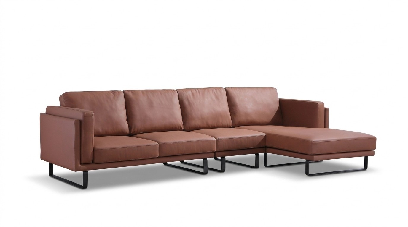 Ledersofa Couch Sofagarnitur Ecksofa Eck Garnitur Design Modern Sofa Gruppe Neu