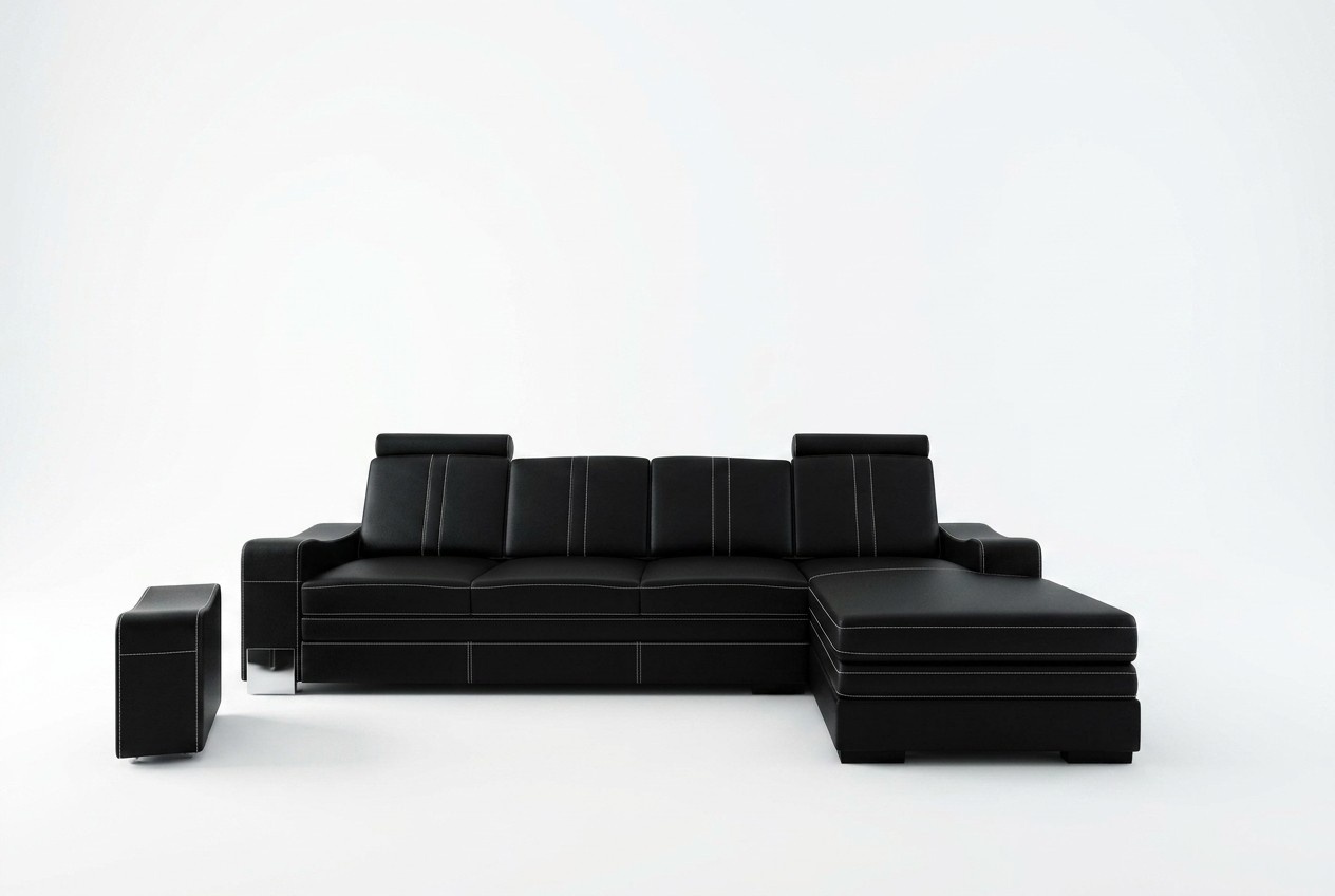 LEDERSOFA WOHNLANDSCHAFT ECKSOFA NEU GARNITUR SOFA XXL LEDERCOUCH LEDERECKSOFA !