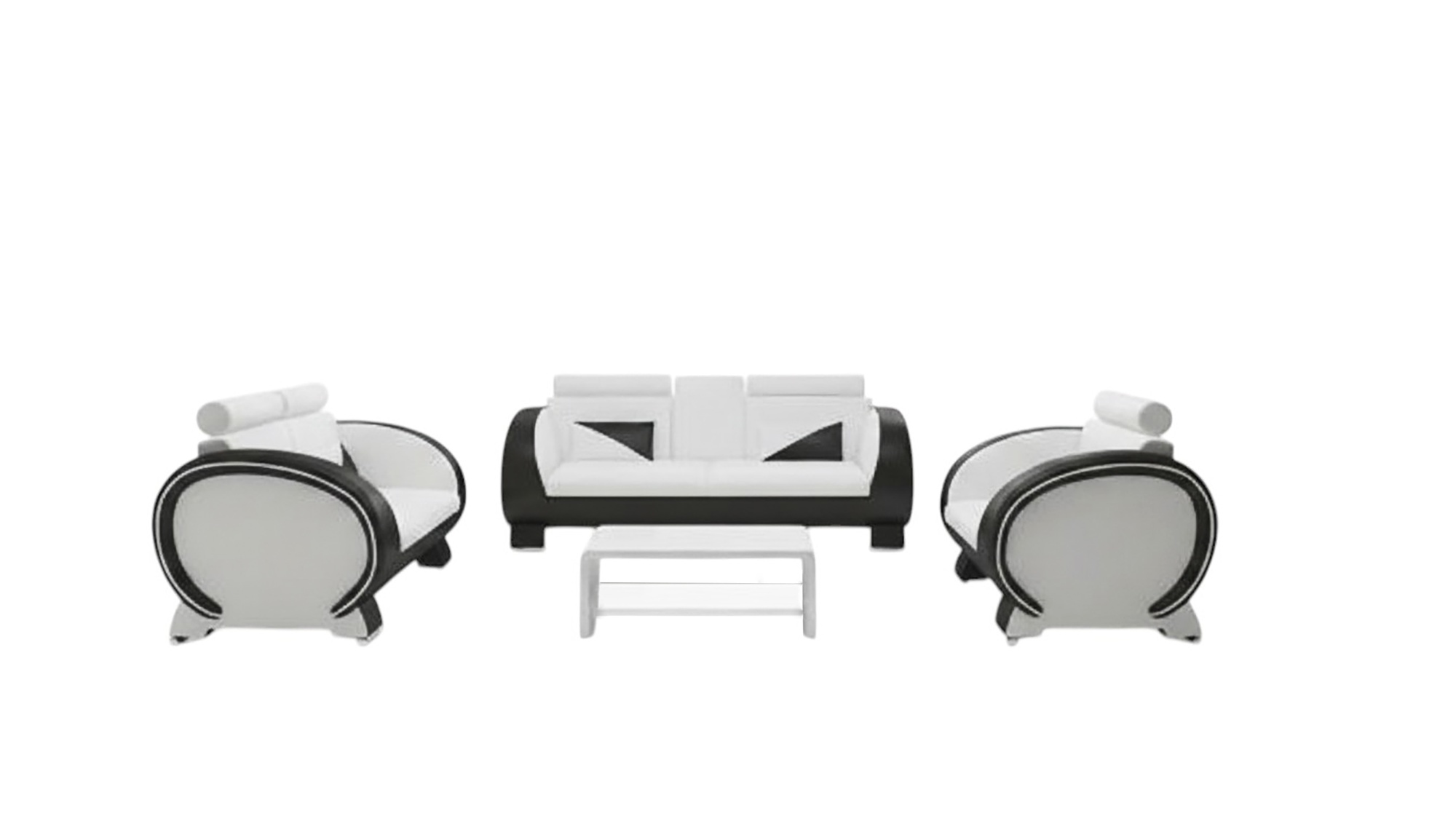 Ledersofa Sofa + USB Sofa 3 Sitzer Relaxcouch mit Barfunktion Designer Garnitur