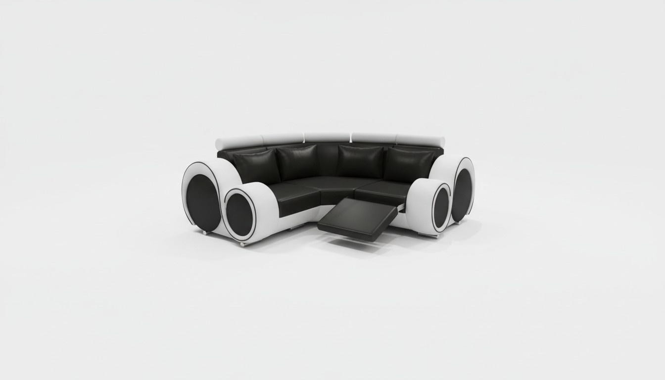 LEDERSOFA WOHNLANDSCHAFT COUCH DESIGN ECKSOFA BERLIN SOFA Massfertigung USB