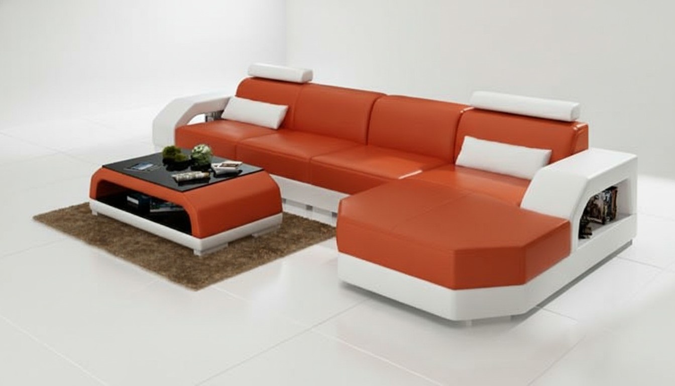 GARNITUR LEDER ECKSOFA POLSTER LEDERSOFA XXL WOHNLANDSCHAFT GARNITUR ECKCOUCH