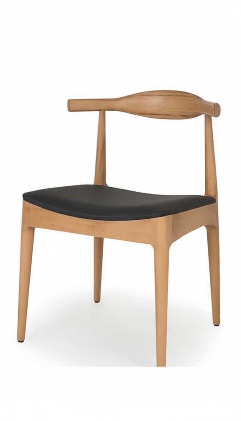 Lehnstuhl Stuhl Moderne Polsterstuhl Design Textil Braun Esszimmer Luxus