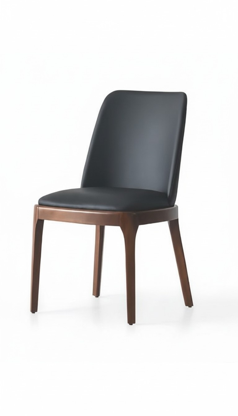 Lehnstuhl Stuhl Moderne Polsterstuhl Design Schwarz Armlehne Esszimmer Möbel