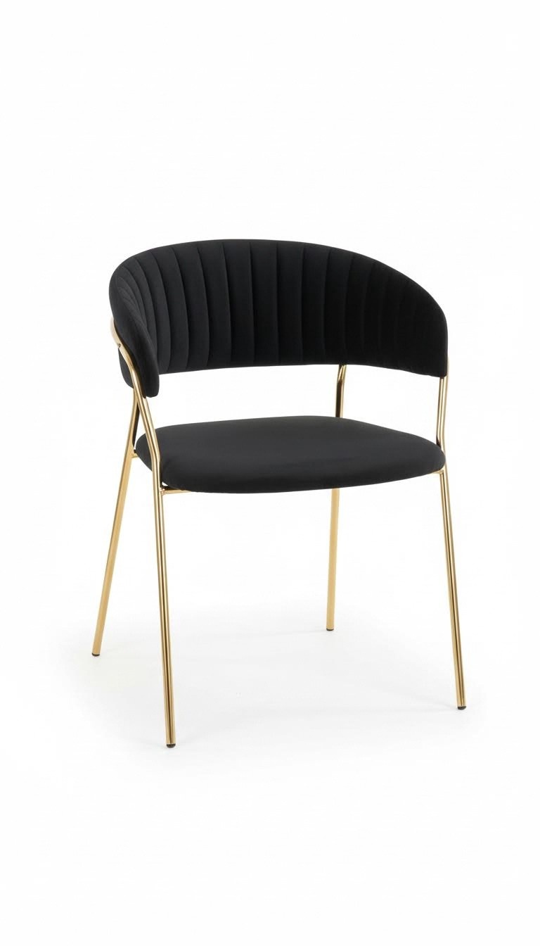 Lehnstuhl Stuhl Polsterstuhl Moderne Design Textil Armlehne Esszimmer Möbel