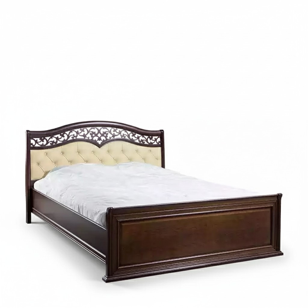 Luxuriöses Schlafzimmer Bett Design Polsterung Doppeltes Hotelbett