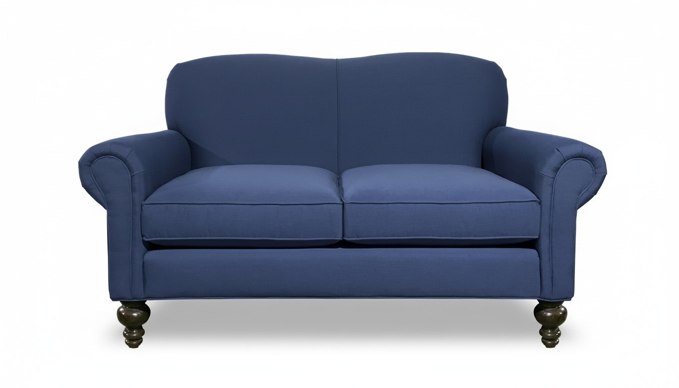 Luxus 2 Sitzer Chesterfield Neu Couch Polster Sofa Textil Stoff Couchen