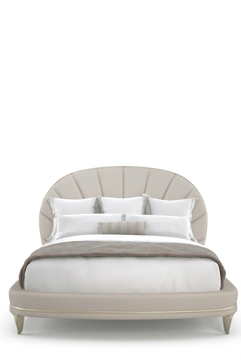 Luxus Bett Hotel Royal Möbel Stoff Betten Design Einrichtung Polsterbett Rahmen