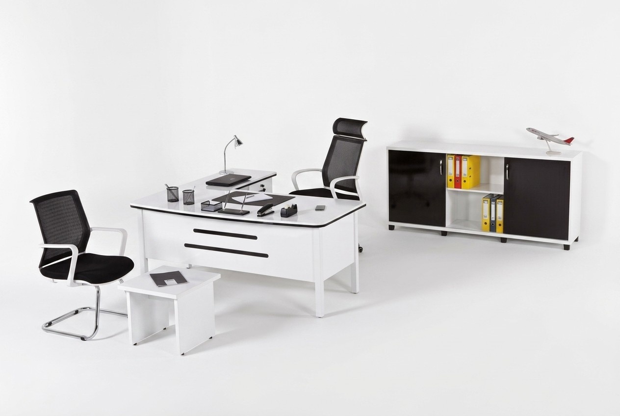 Luxus Büro Set Arbeitszimmermöbel Eckschreibtische Office Möbel Holz