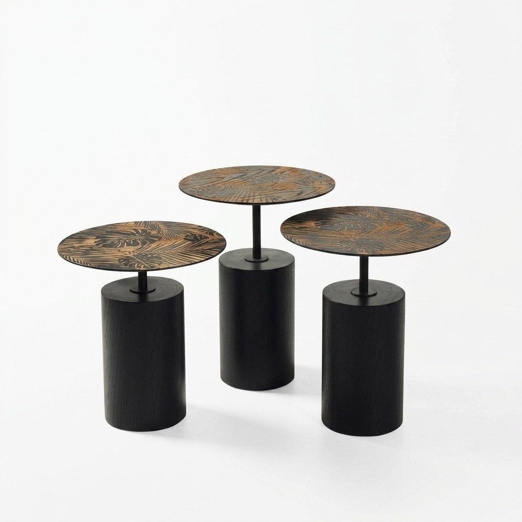 Luxus Design Couchtische Kaffee Tische Wohnzimmer Möbel Luxus 3 tlg.