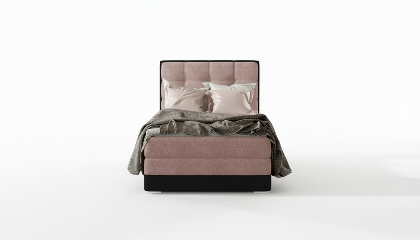 Luxus Designer Polsterbett Bett Betten Designerbett NEU 90x200cm Boxspring neu