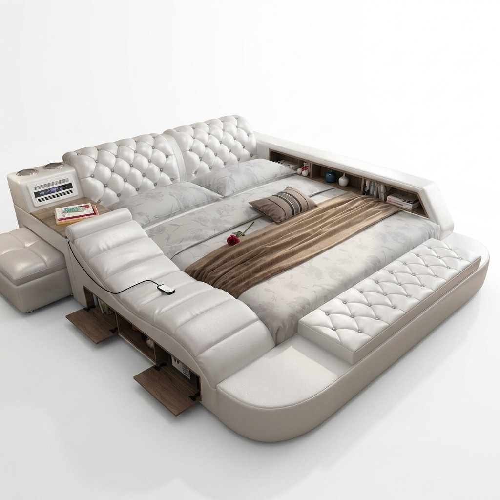 Luxus Doppel Multifunktion Bett Polster Wasser Betten