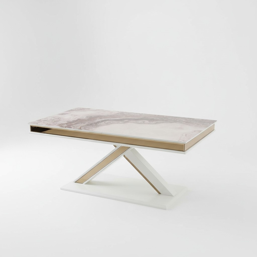 Luxus Esstisch Ausziehbarer Tisch Holz Tische Modern Esszimmer Design Neu