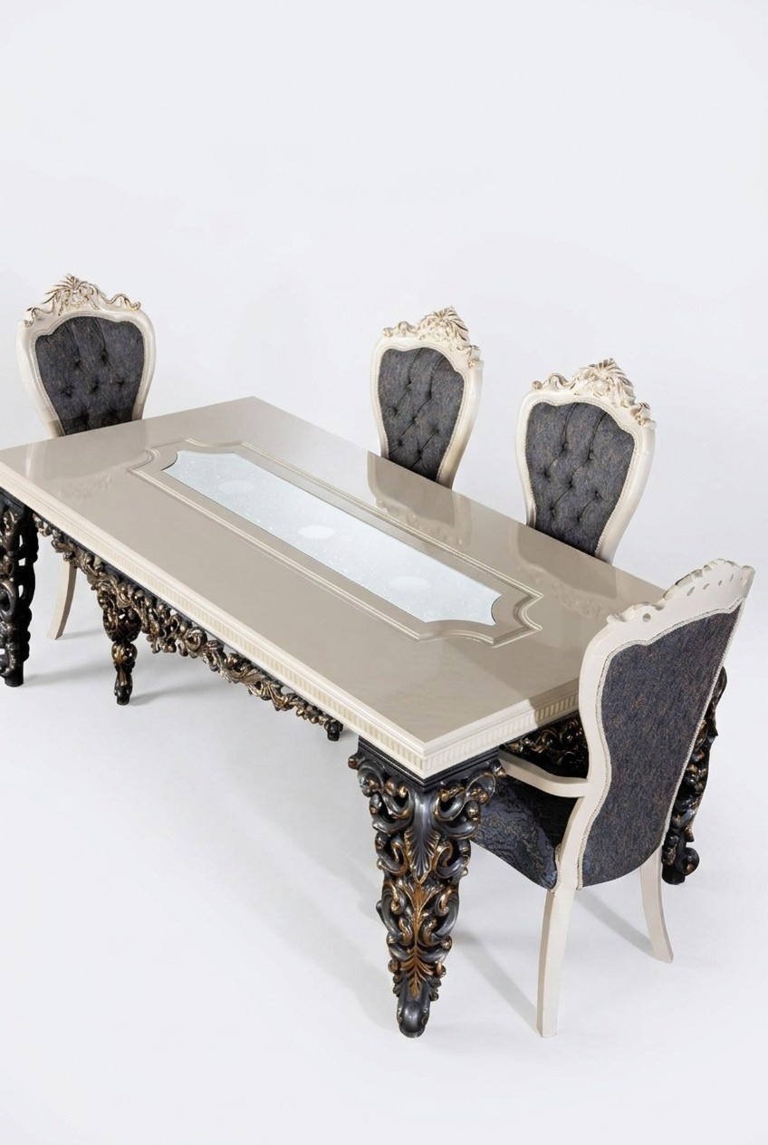 Luxus Esstisch Barock Tische Esszimmer Tisch Klassische Möbel Esstische
