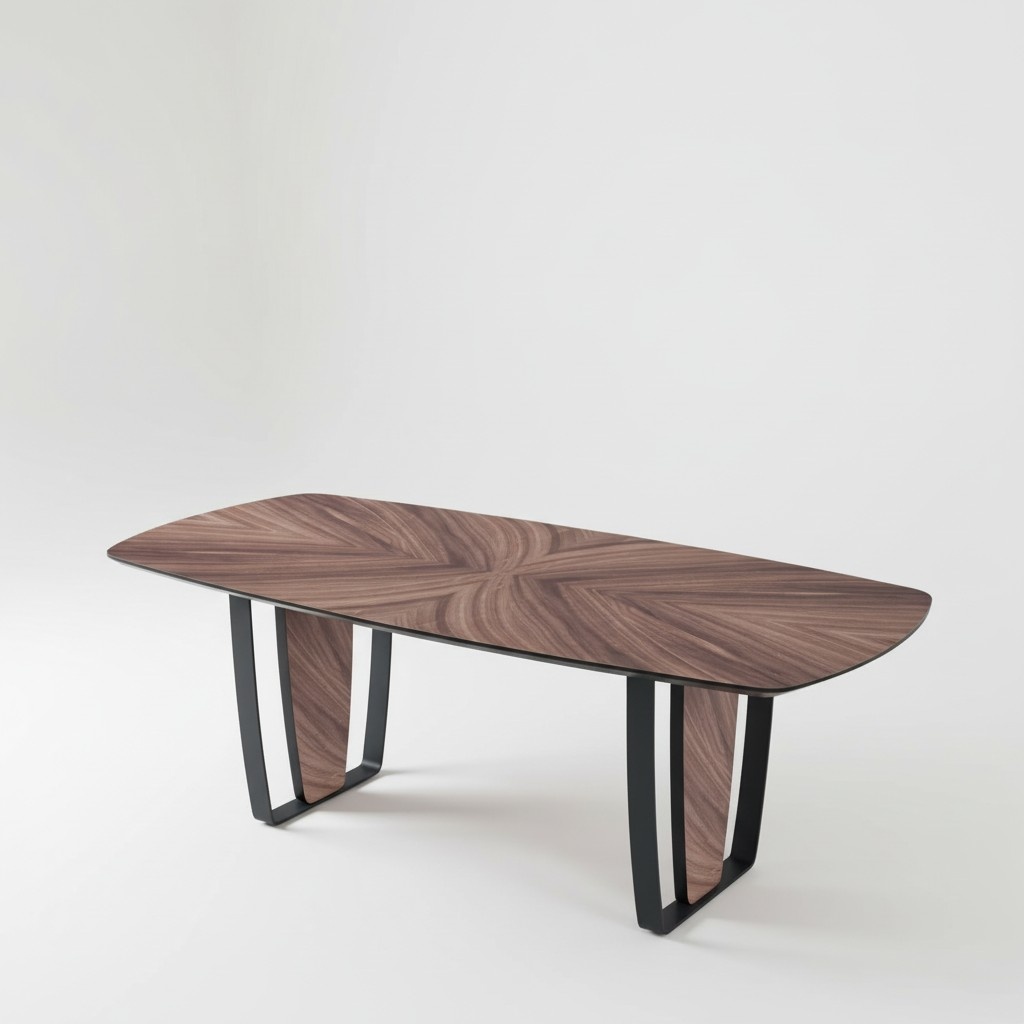 Luxus Esszimmertisch Esstisch Küchentisch Esszimmer Holz Schwarz Tisch