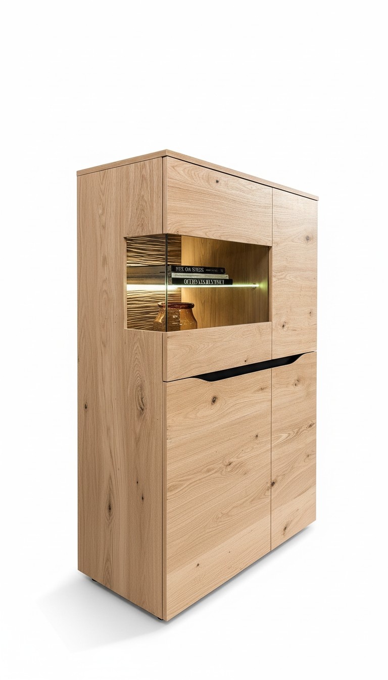 Luxus Glas Modern Vitrine Holz Designer Schrank Vitrinen Regal Regale Schränke