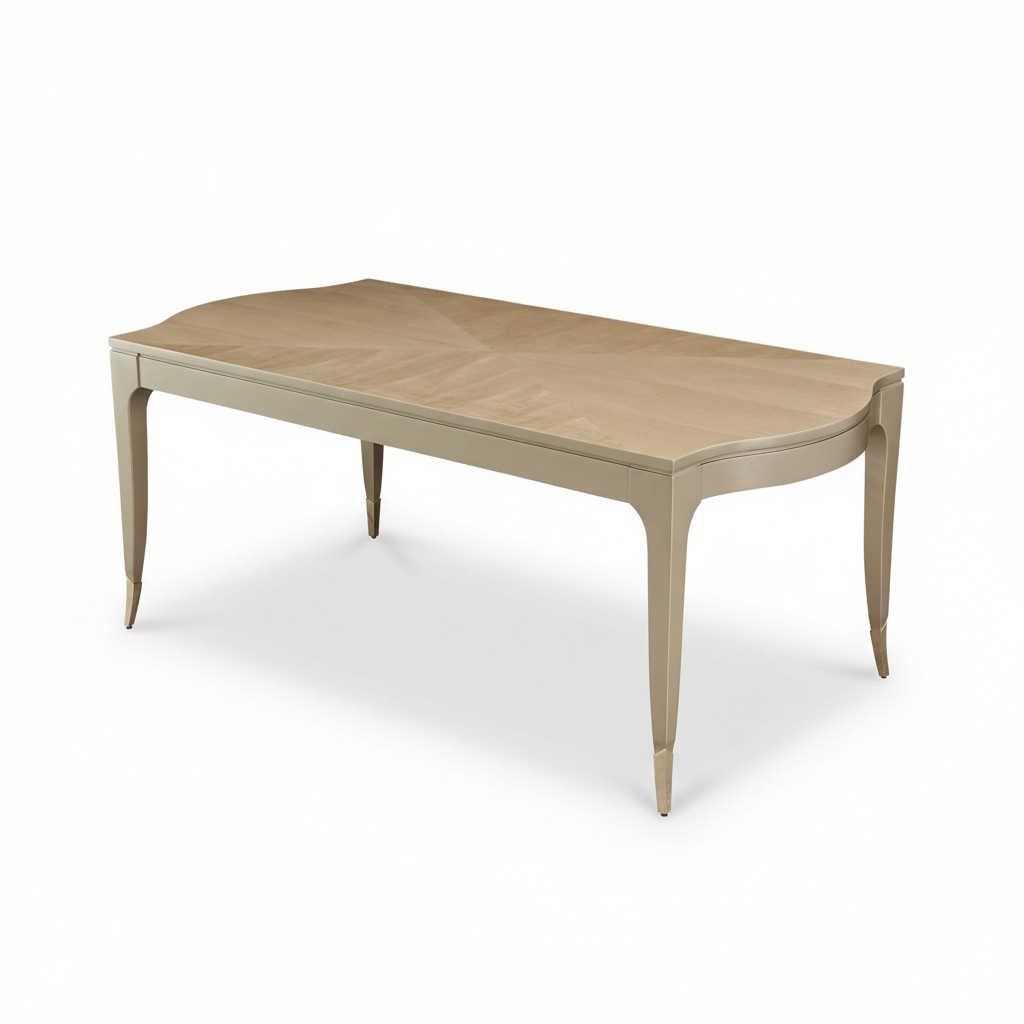 Luxus Holztisch Esszimmer Tische Design Esstisch Holztische Möbel 140x75cm Neu