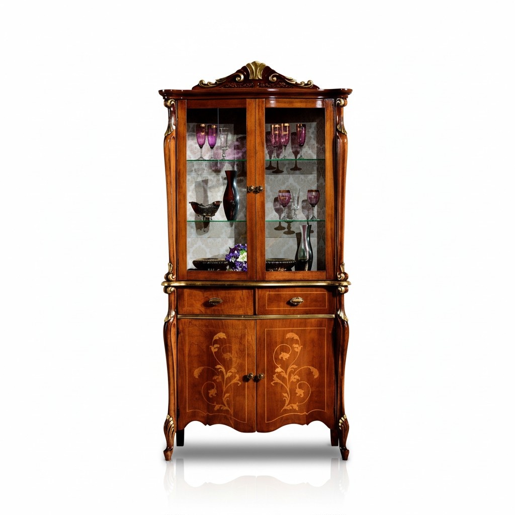 Luxus Italienische Möbel Buffet Anrichte Design Schrank Kommode Holz Möbel Neu