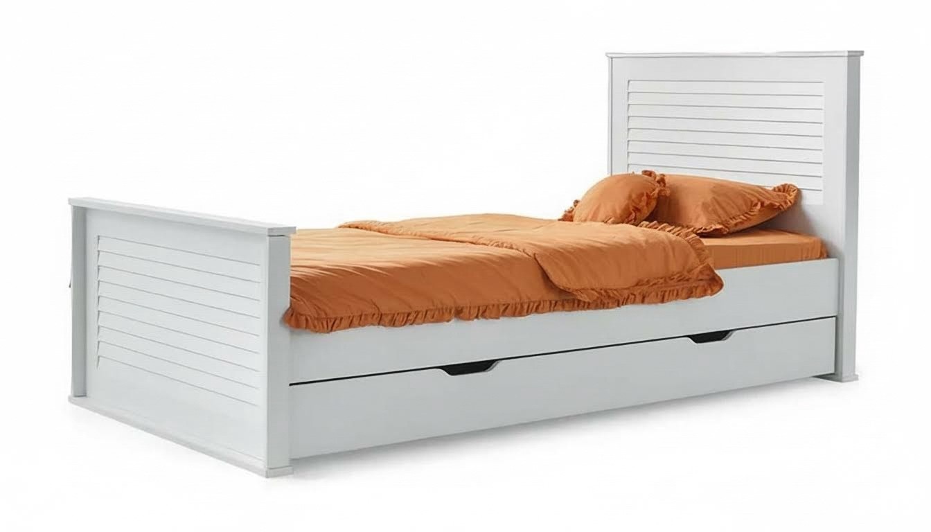 Luxus Kinderbett  stilvolles Holzdesign perfekt für Kinderzimmer neue Möbel