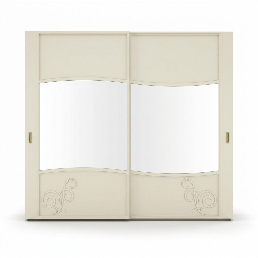 Luxus Kleiderschrank mit Schiebetüren Schlafzimmer Kleiderschrank Holz Kleiderschränke Design Neu