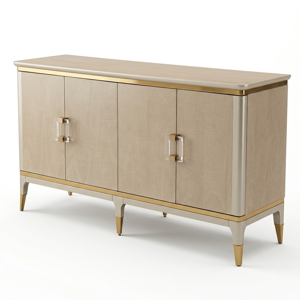 Luxus Kommode Sideboard Design Möbel Hotel Dubai Kommoden Sideboards 160cm xxl
