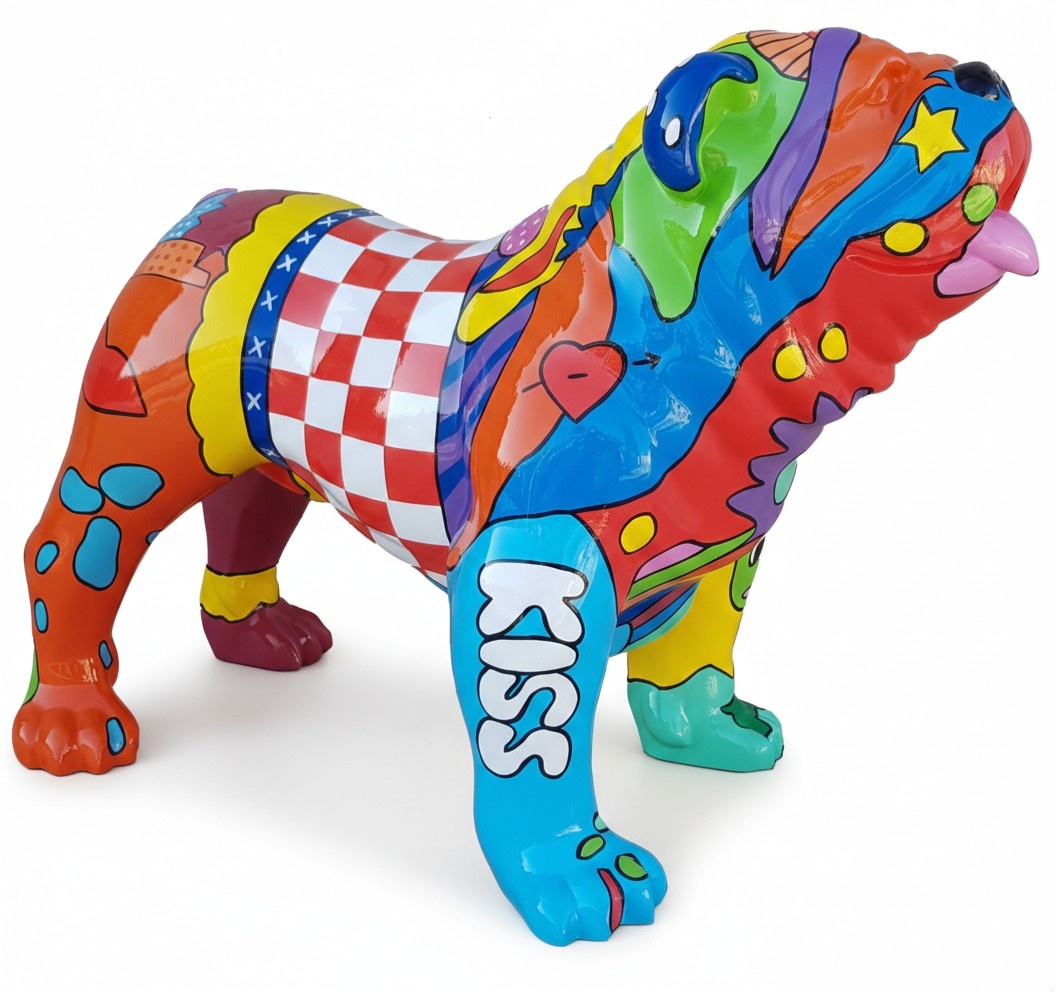 Luxus Laden Dekoration Handbemalte 72cm Figur Statue Skulptur Deko