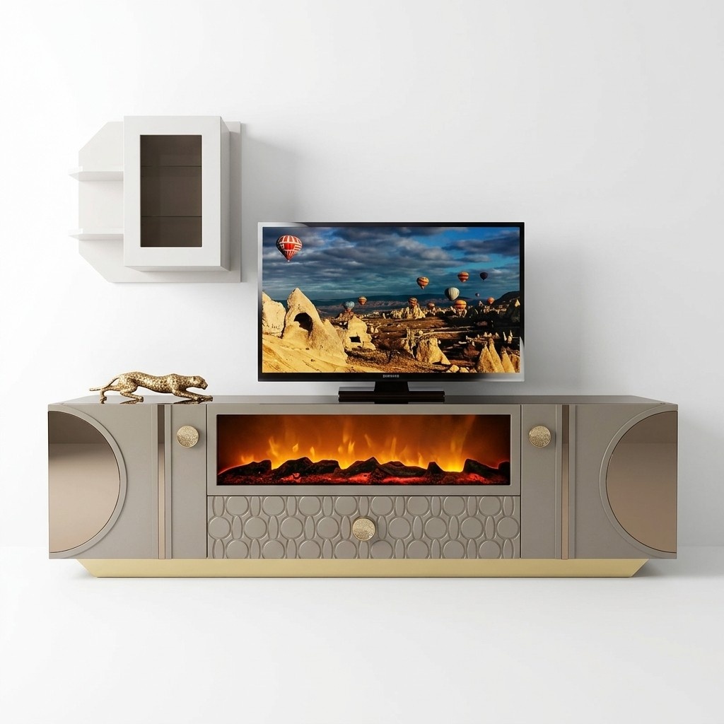 Luxus Lowboard rtv Regal Sideboard rtv Kommode Fernseh Ständer Schrank Möbel Neu