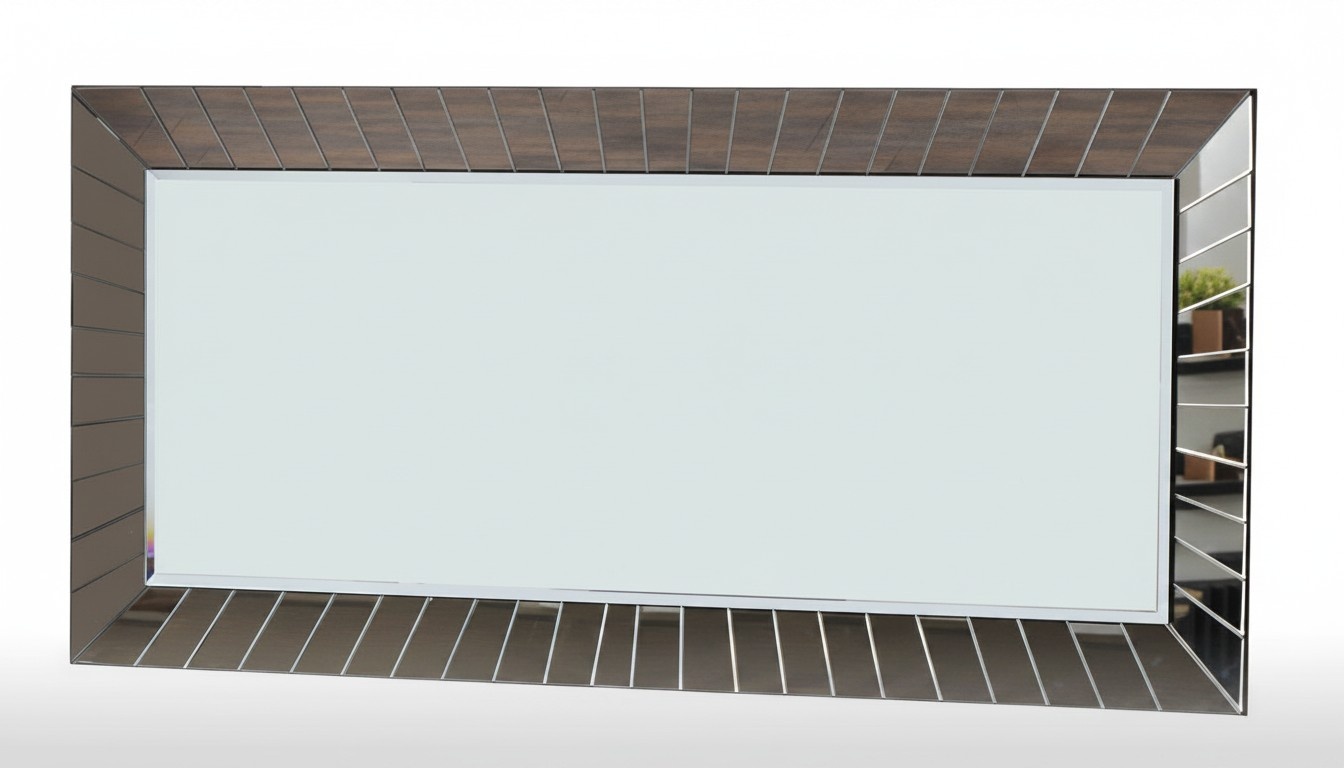Luxus Modern Spiegel Designer Wandspiegel Neu Möbel Wohnzimmer Einrichtung